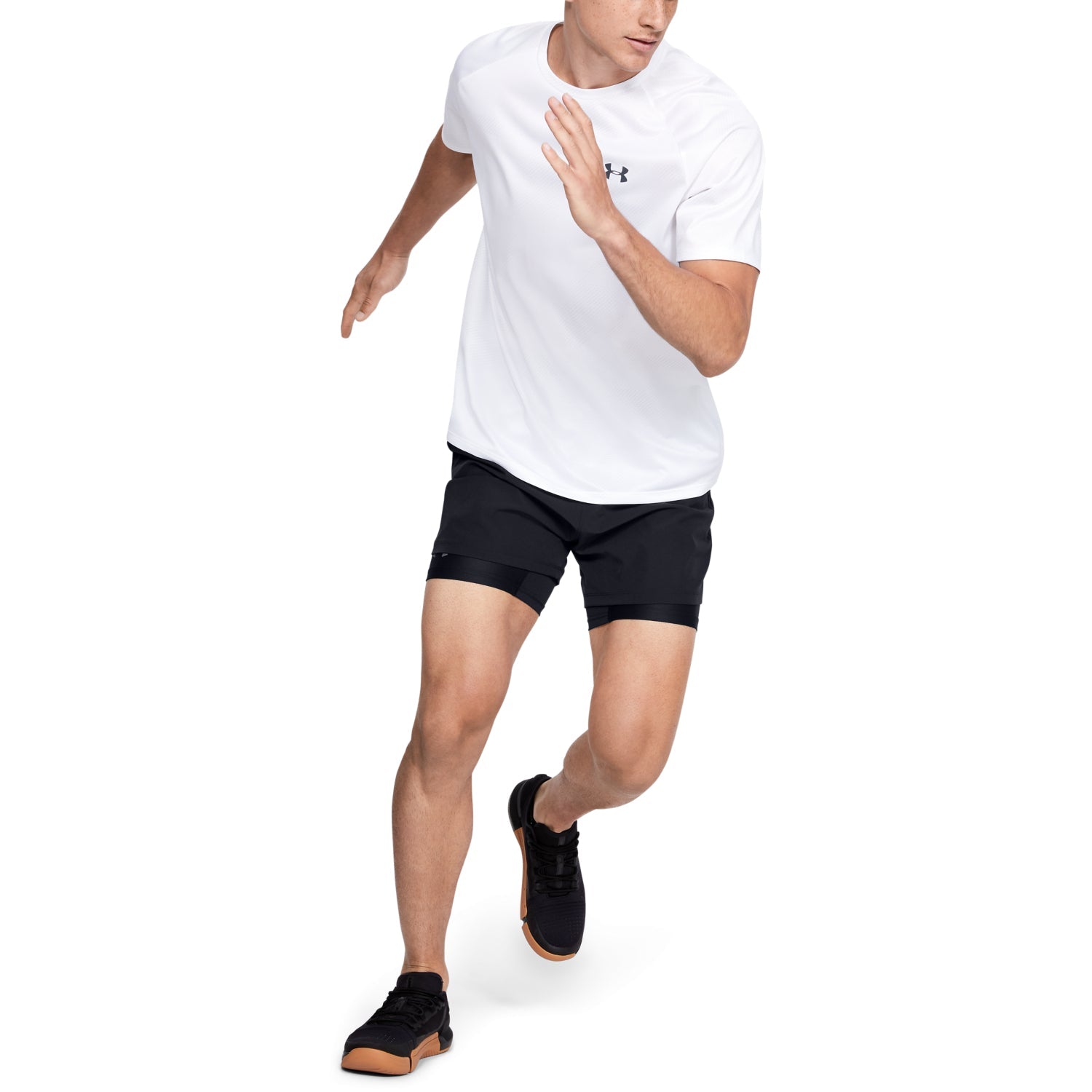 Shorts de compresión media HeatGear® Armour para hombre