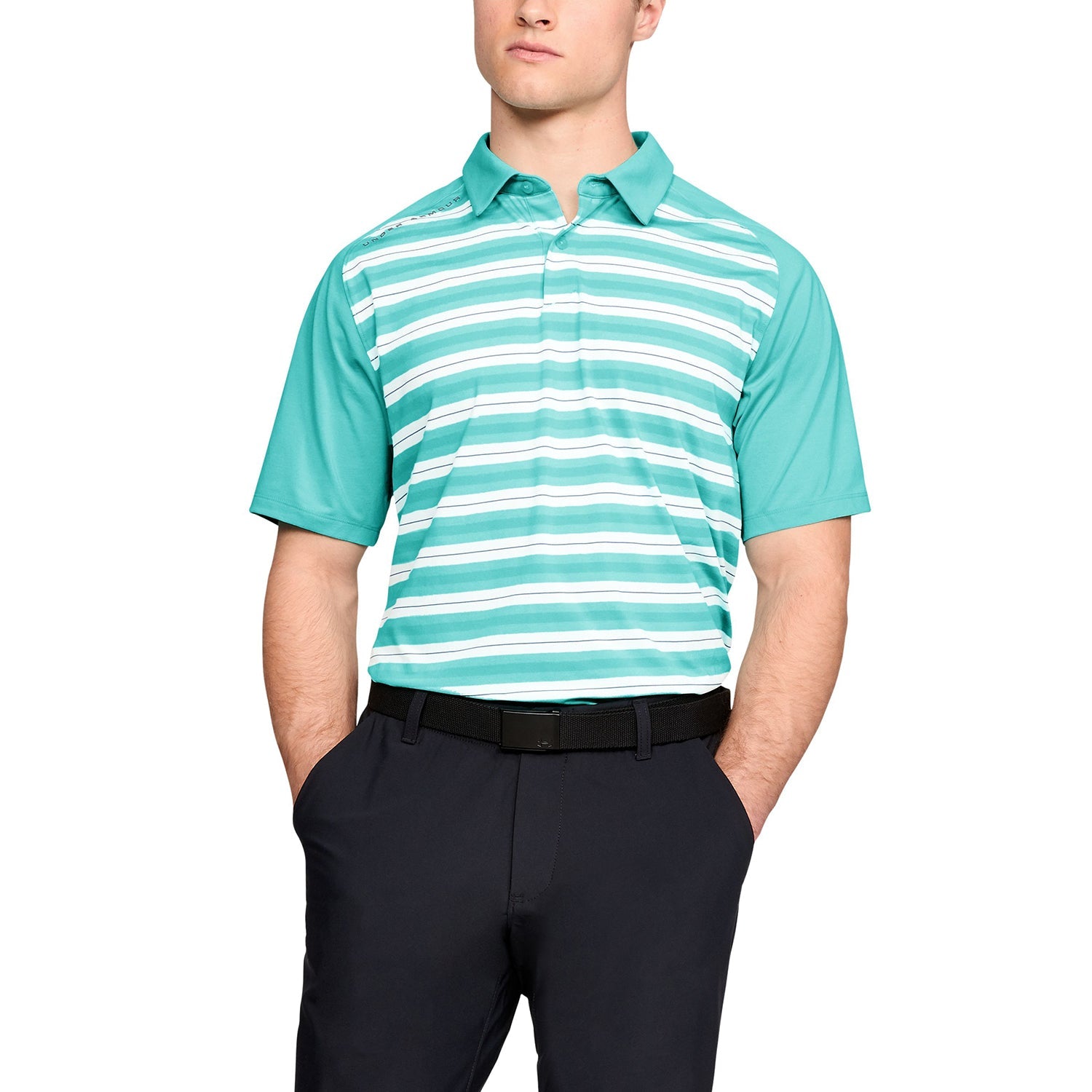 Polera polo UA Threadborne Boundless para Hombre