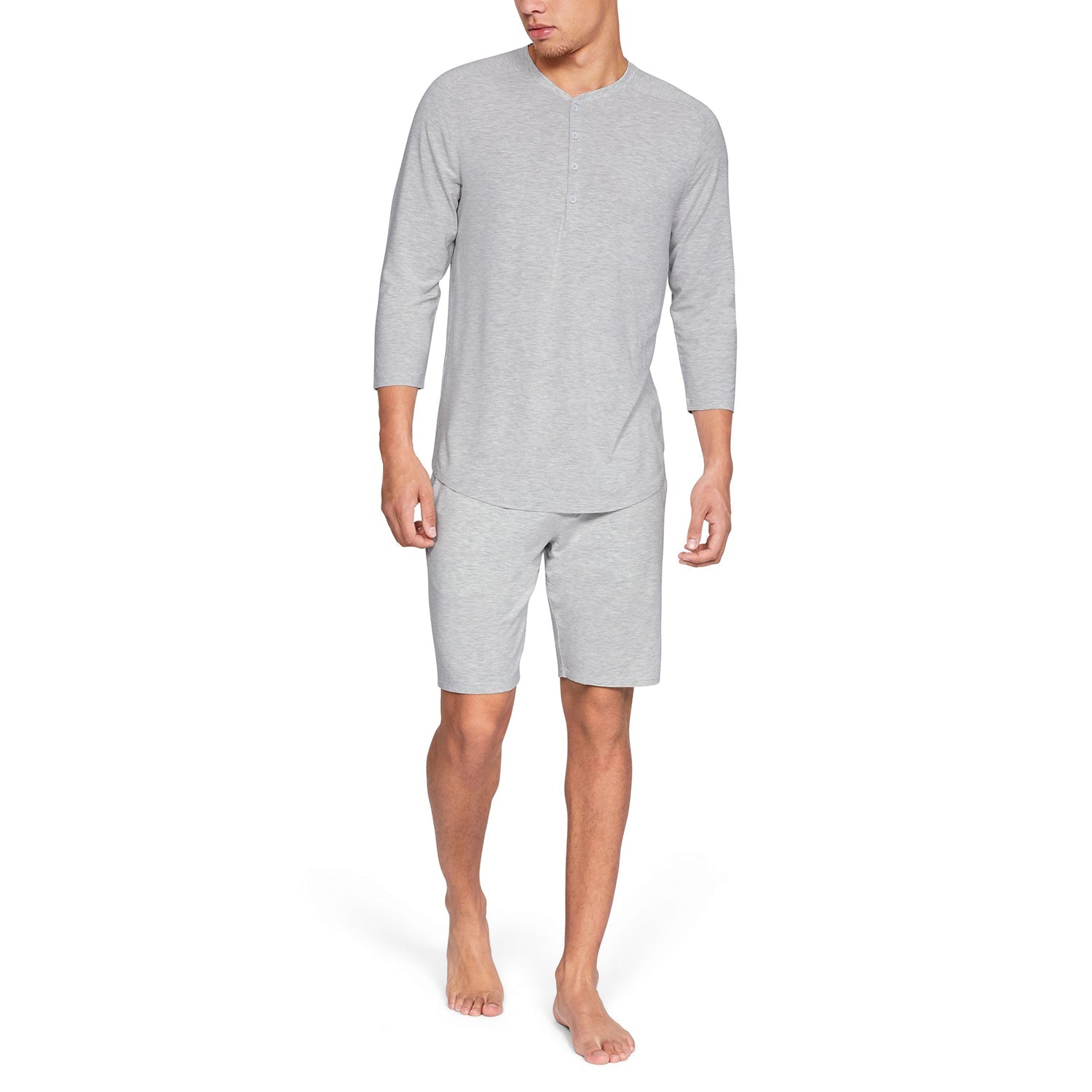 Polera UA Athlete Recovery Sleepwear™ Ultra Comfort 3/4 Henley para Hombre