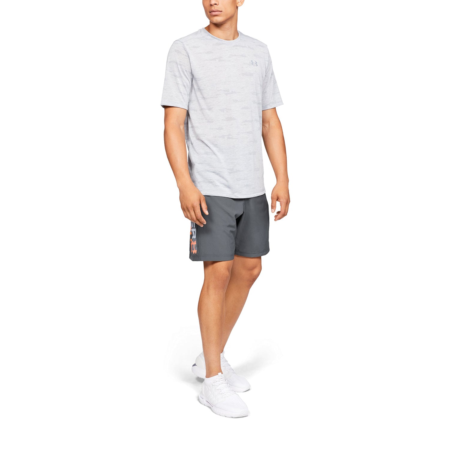 Shorts UA Woven Graphic Wordmark para hombre