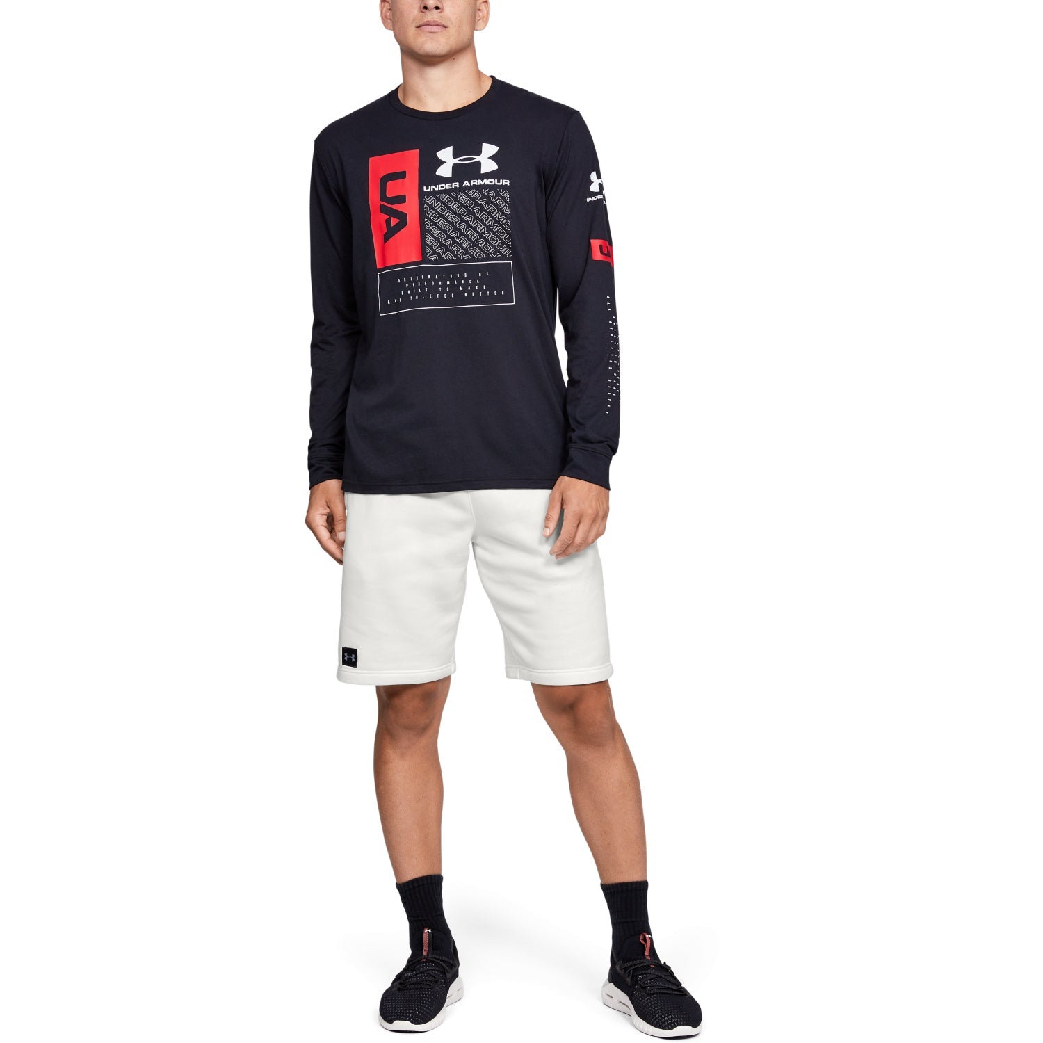 Shorts UA Rival Fleece para Hombre