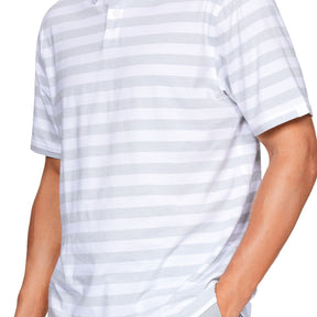 Polera Polo UA Charged Cotton® Scramble Stripe para Hombre