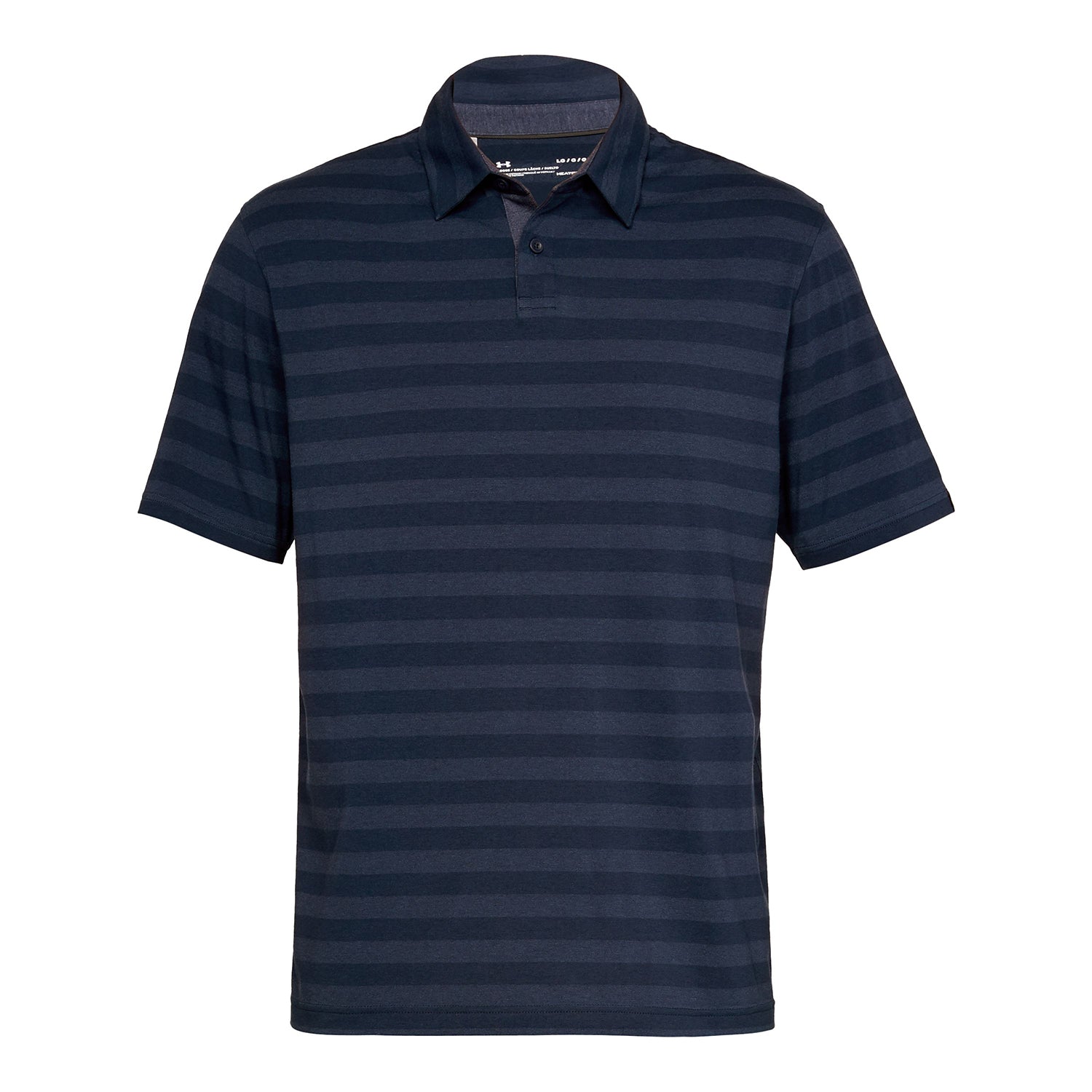 Polera Polo UA Charged Cotton® Scramble Stripe para Hombre