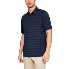 Polera Polo UA Charged Cotton® Scramble Stripe para Hombre