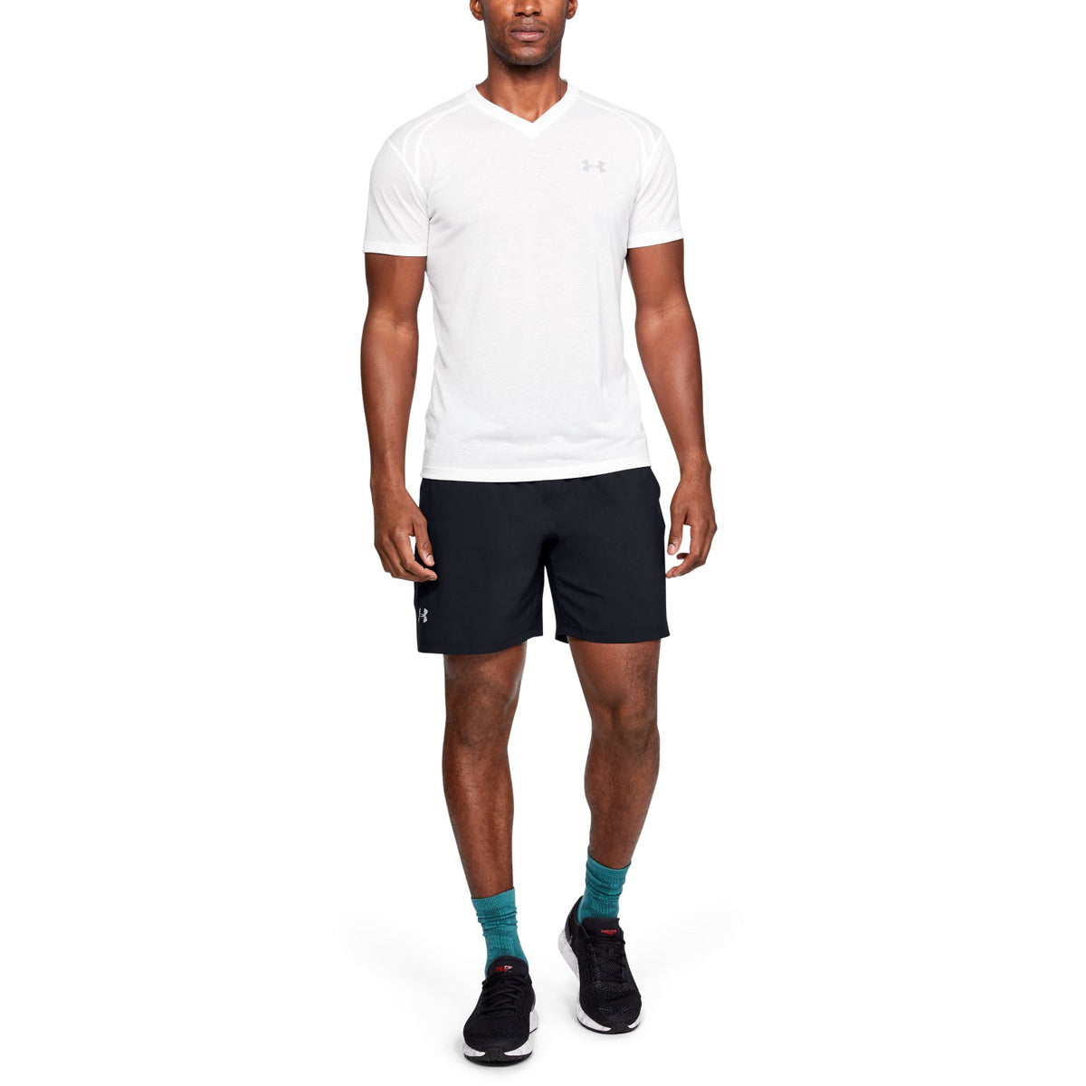 Shorts UA Launch SW 20 cm para hombre