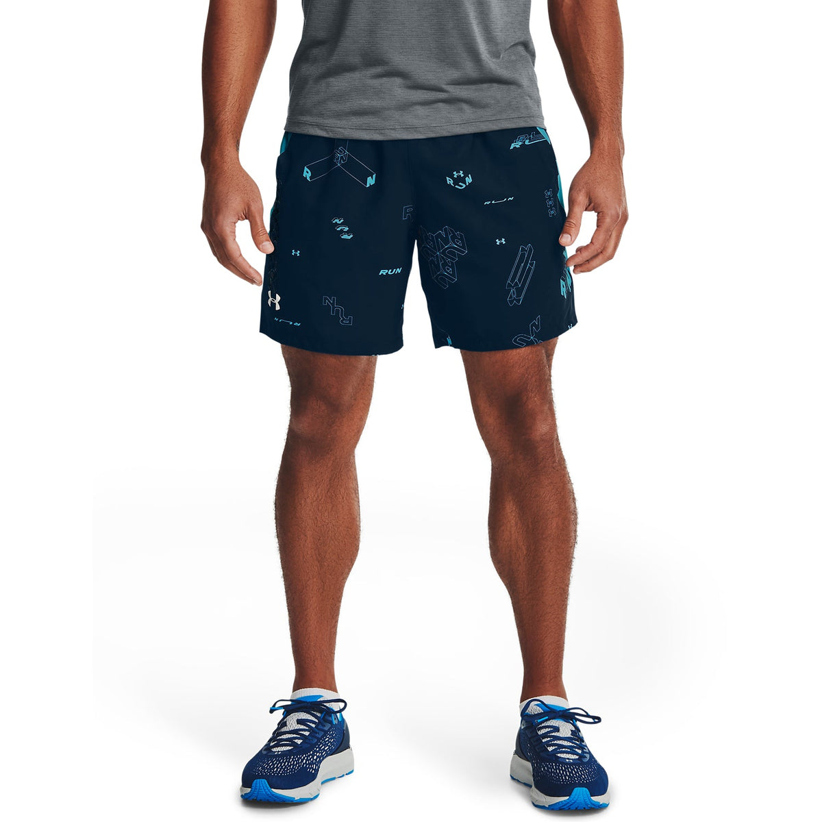Shorts UA Launch SW 7'' Printed para Hombre