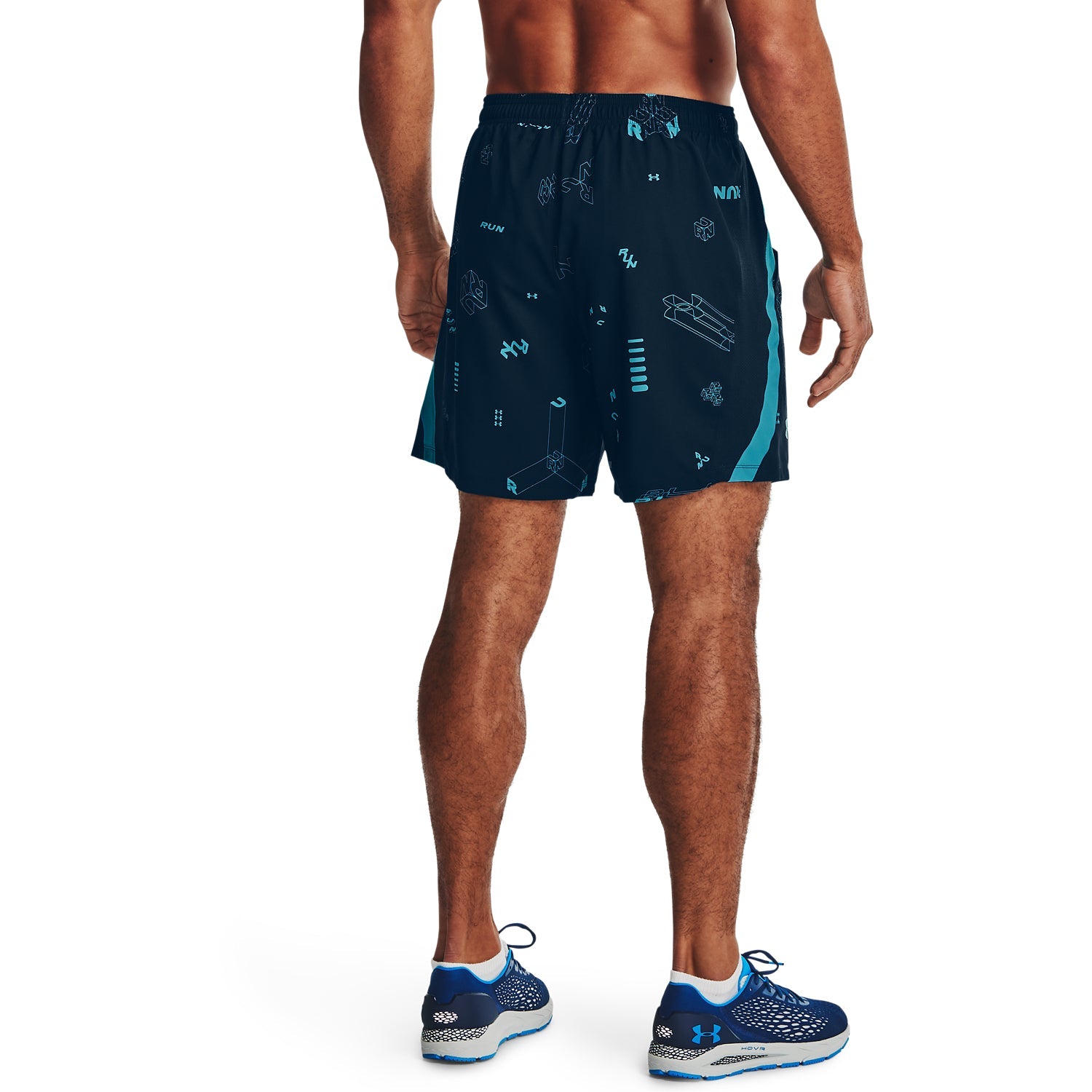Shorts UA Launch SW 7'' Printed para Hombre