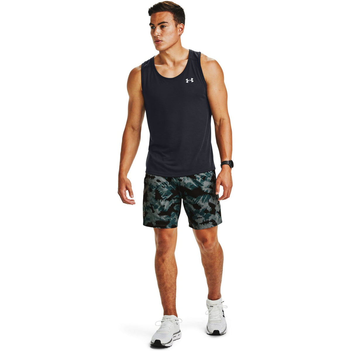 Shorts UA Launch SW 7'' Printed para Hombre