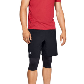 Shorts UA Launch SW 2-in-1 largos para hombre