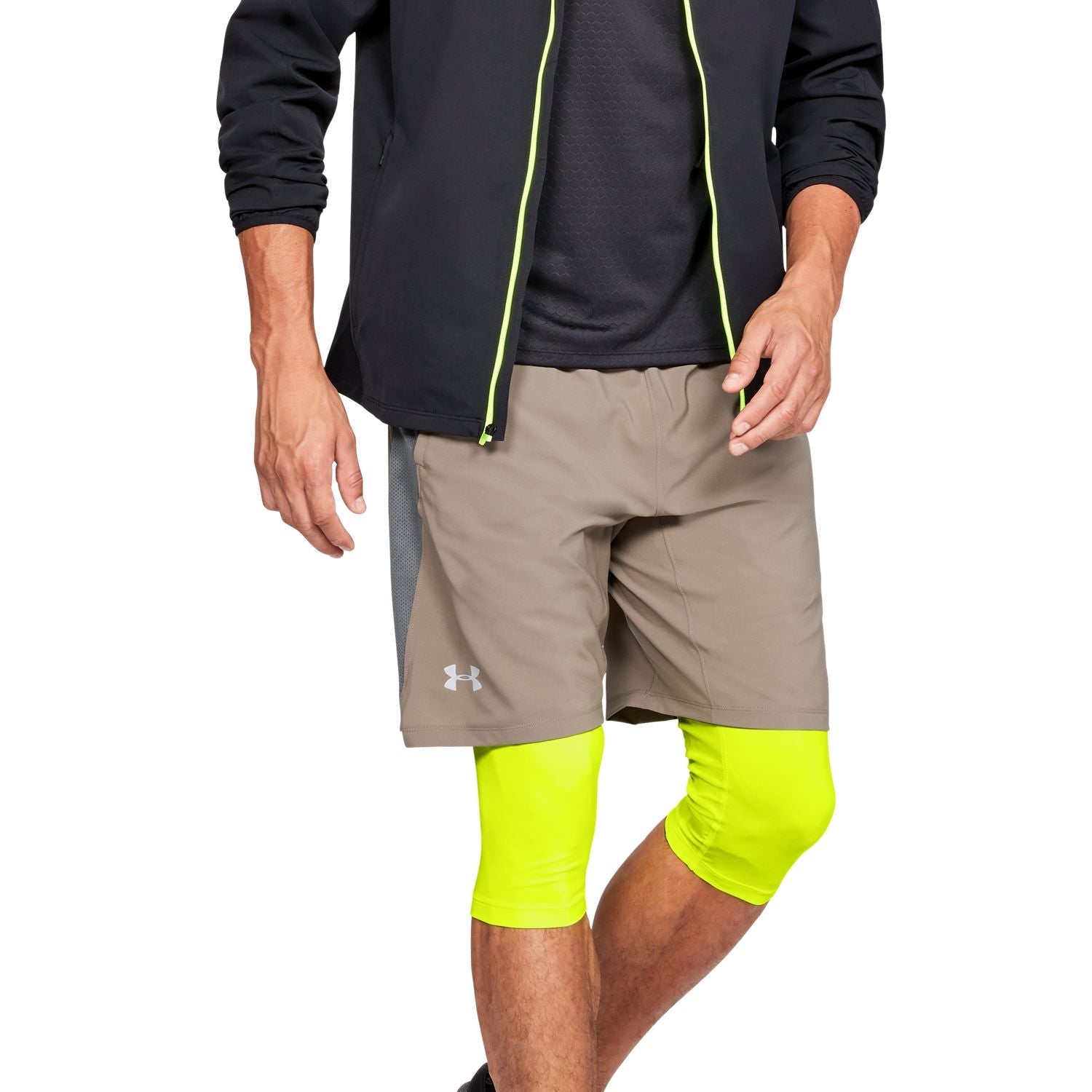 Shorts UA Launch SW 2-in-1 largos para hombre