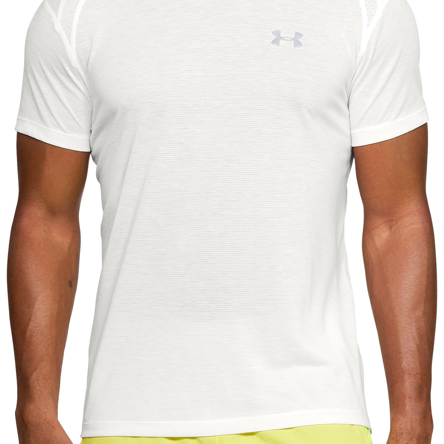 Polera Manga Corta UA Streaker para Hombre