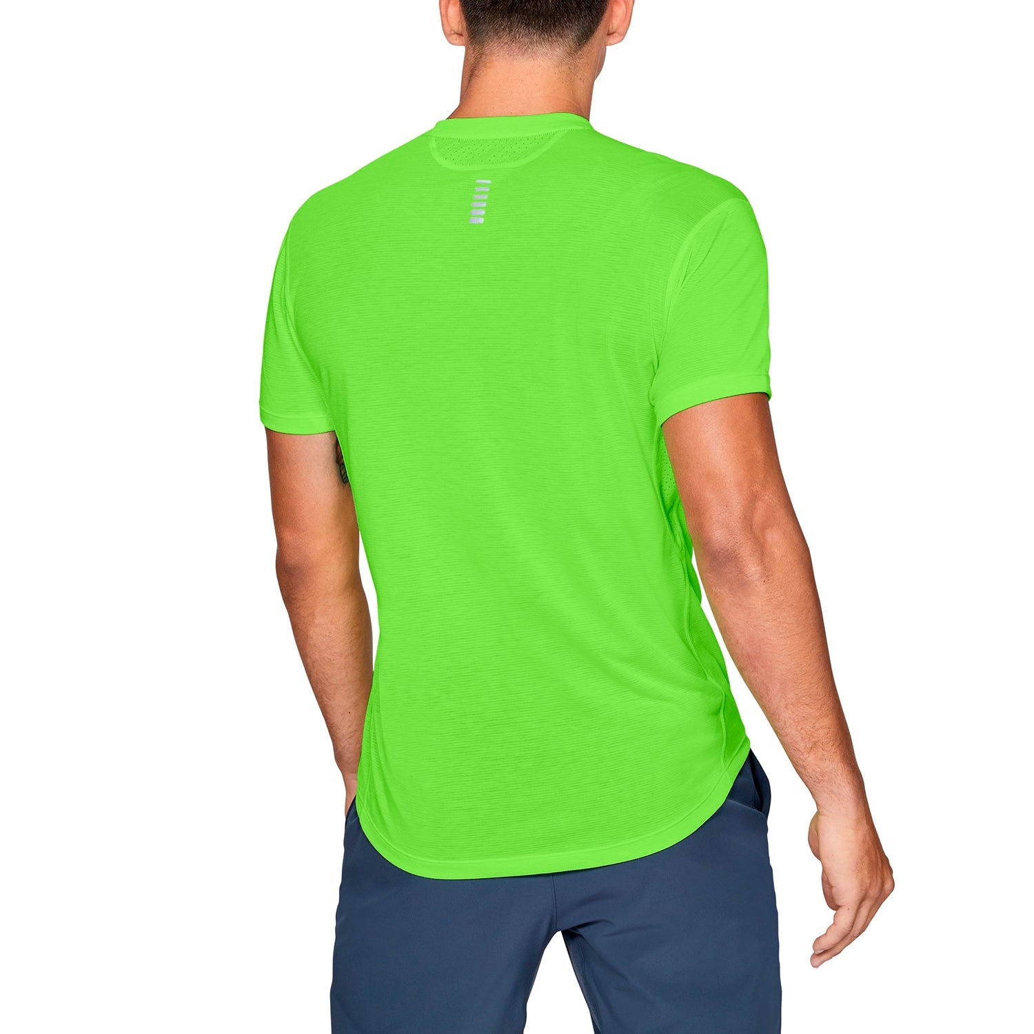 Polera Manga Corta UA Streaker para Hombre