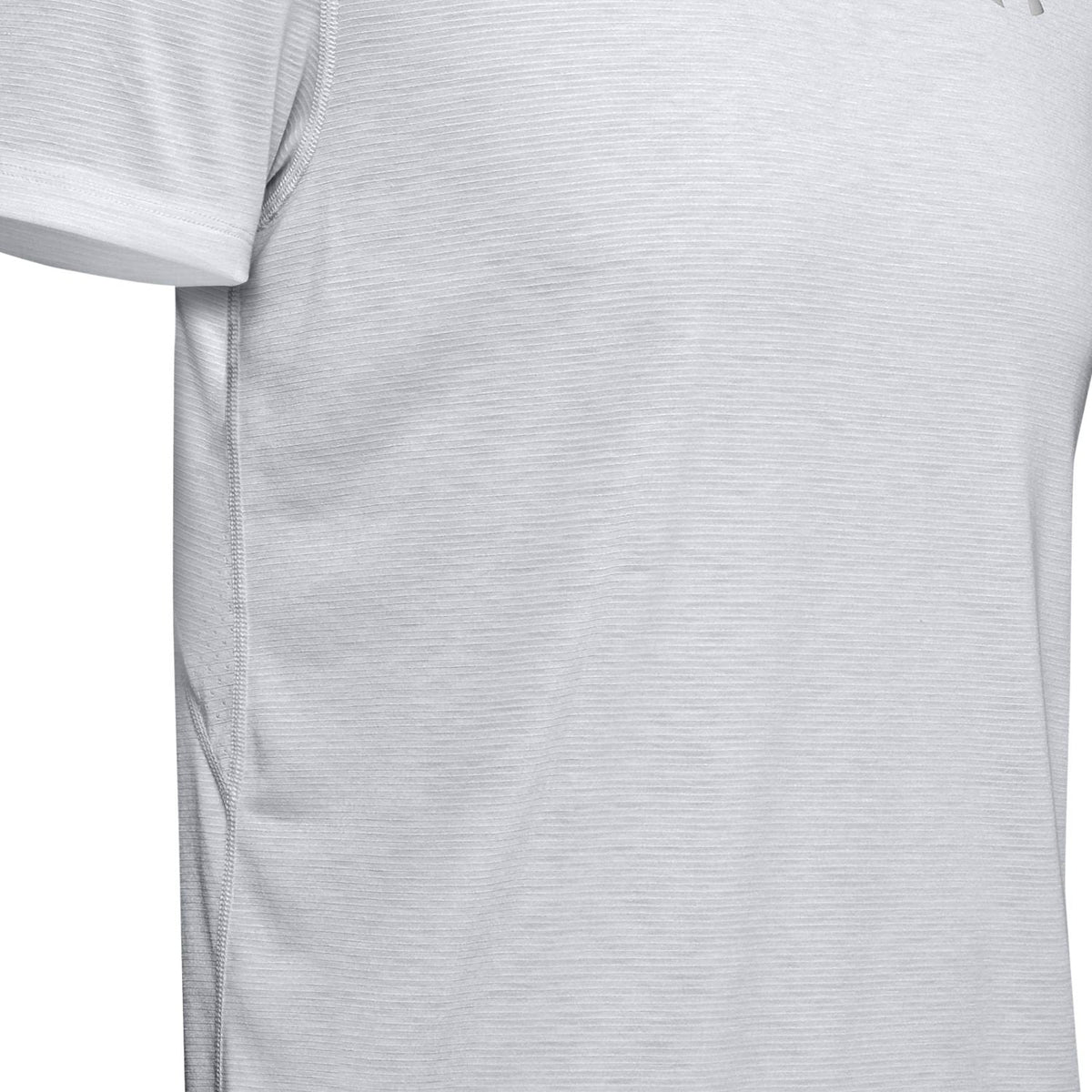 Polera manga corta UA Streaker de cuello en V para hombre