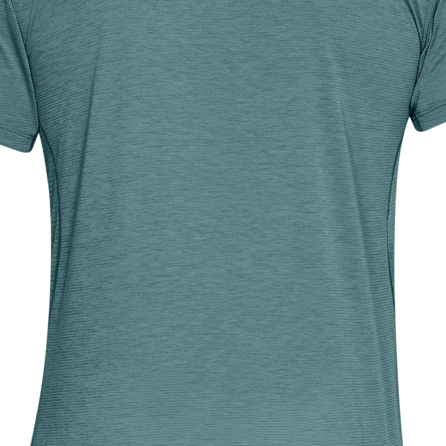 Polera manga corta UA Streaker de cuello en V para hombre