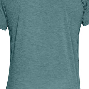 Polera manga corta UA Streaker de cuello en V para hombre