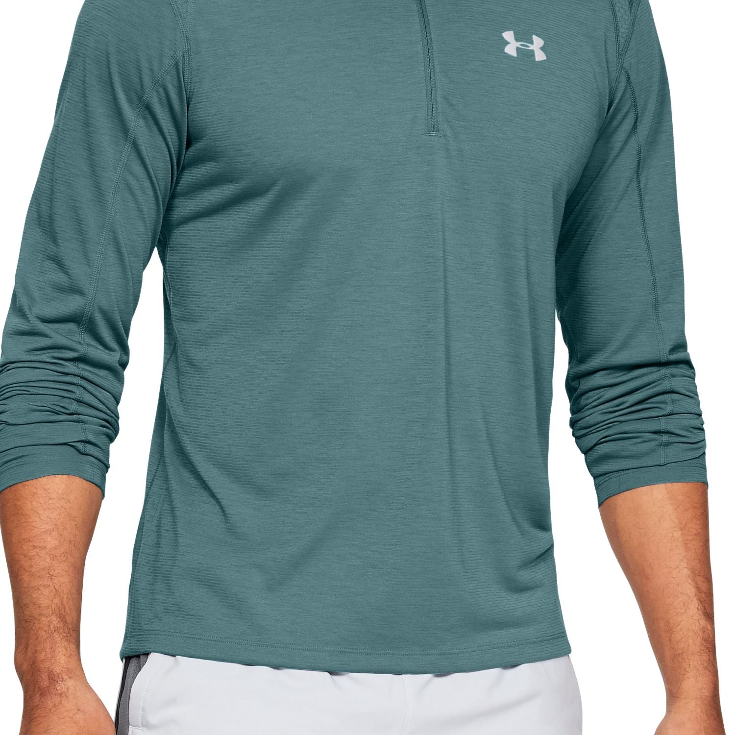 Polerón UA Streaker ½ Zip para Hombre