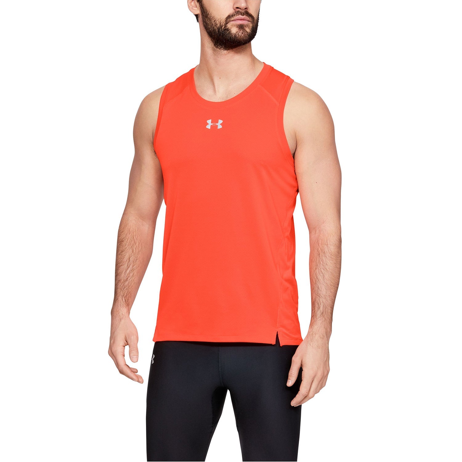 Polera sin Mangas UA Qualifier HexDelta para Hombre
