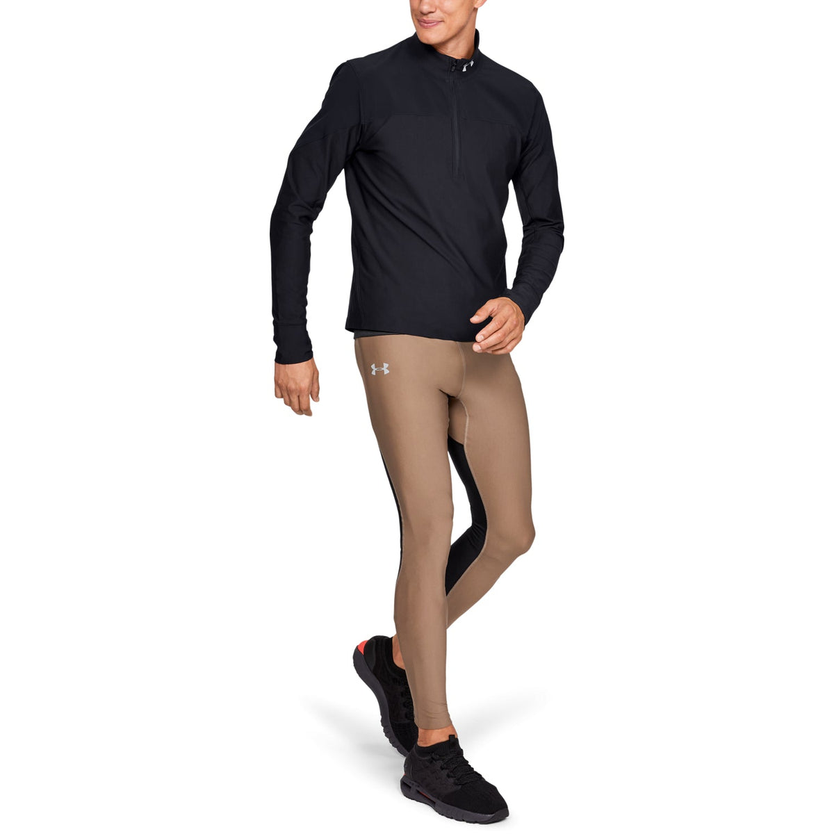 Polerón UA Qualifier ½ con cierre para Hombre