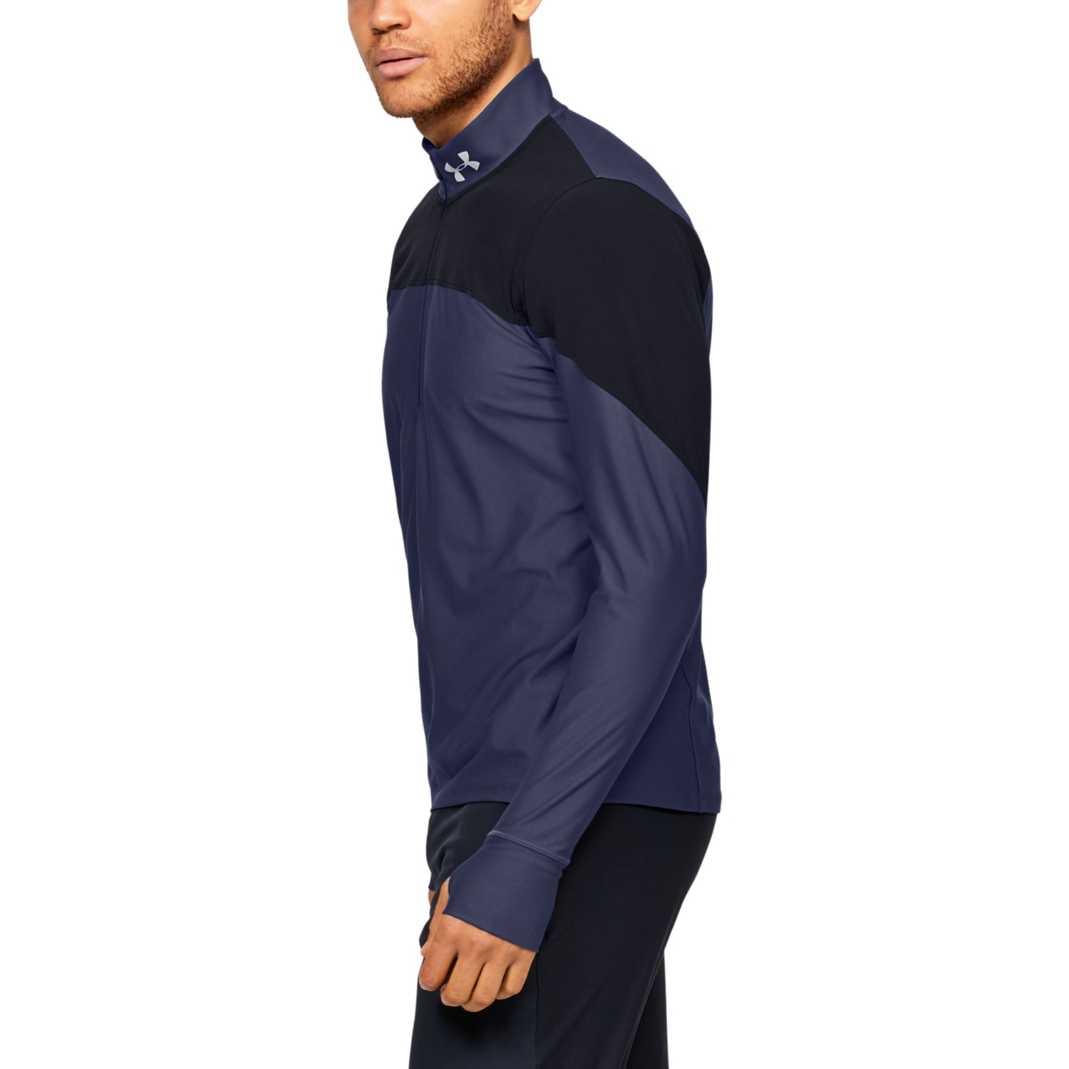 Polerón UA Qualifier ½ con cierre para Hombre