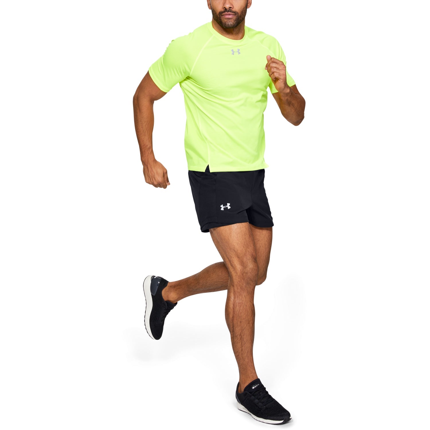 Shorts UA Qualifier Speedpocket 5'' para hombre