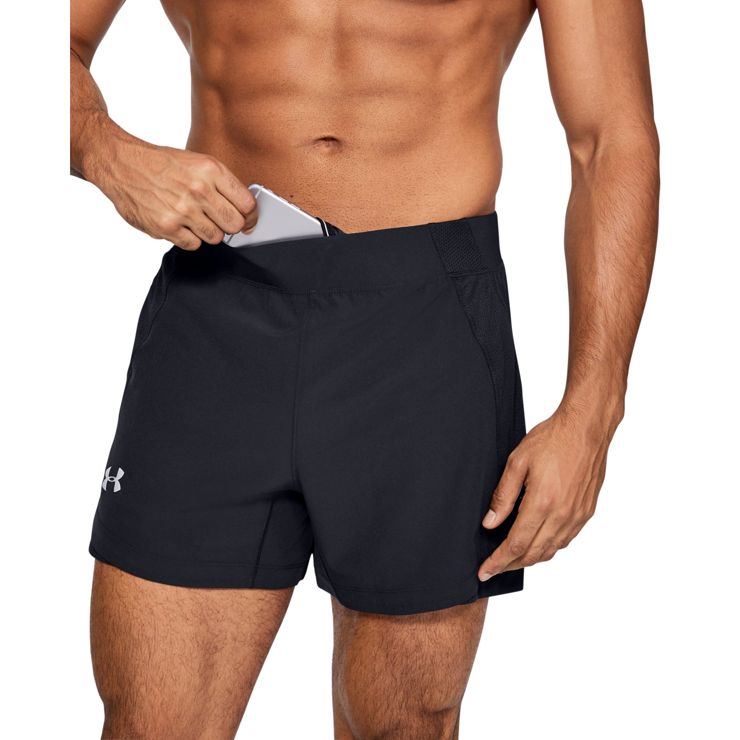 Shorts UA Qualifier Speedpocket 5'' para hombre