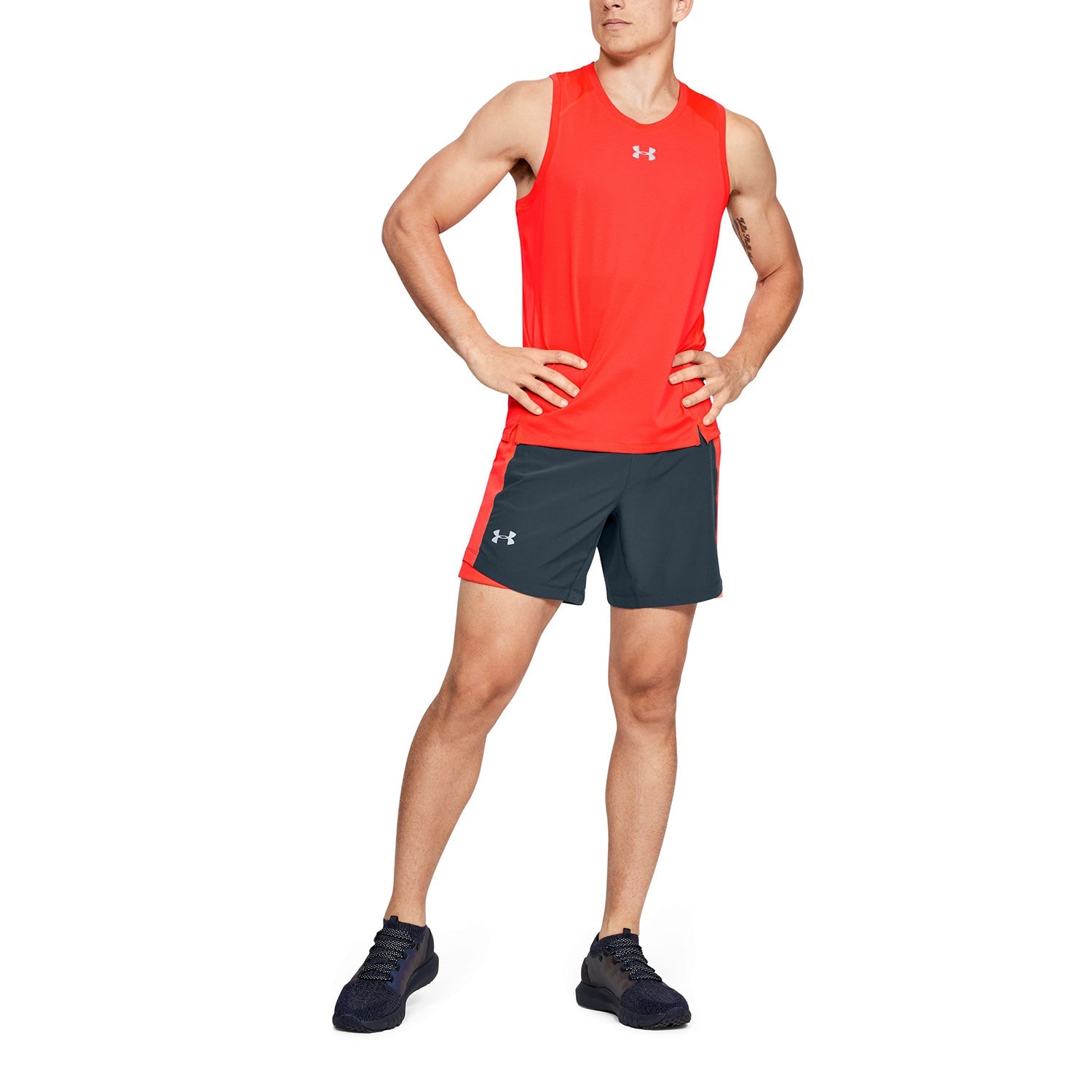 Shorts UA Qualifier Speedpocket 7'' para hombre