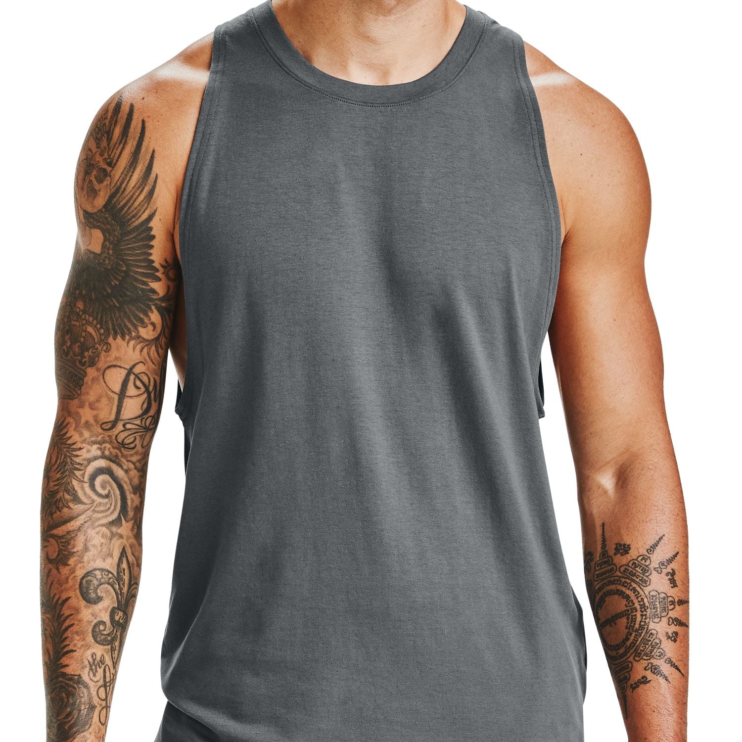 Polera sin Mangas UA Baseline Cotton para Hombre