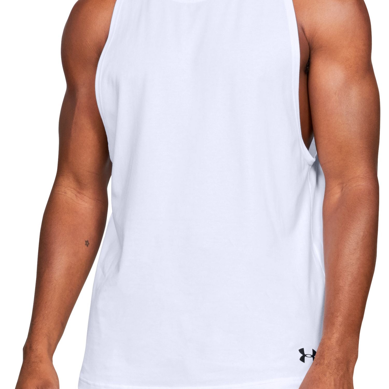 Polera sin Mangas UA Baseline Cotton para Hombre