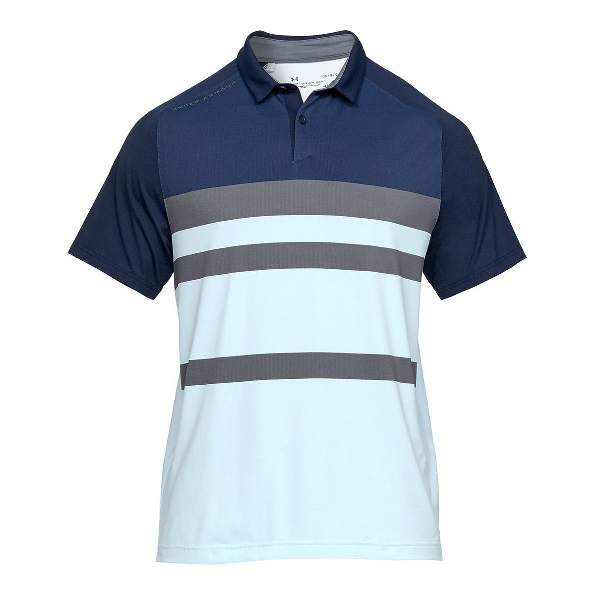 Polera UA Iso-Chill Block para hombre