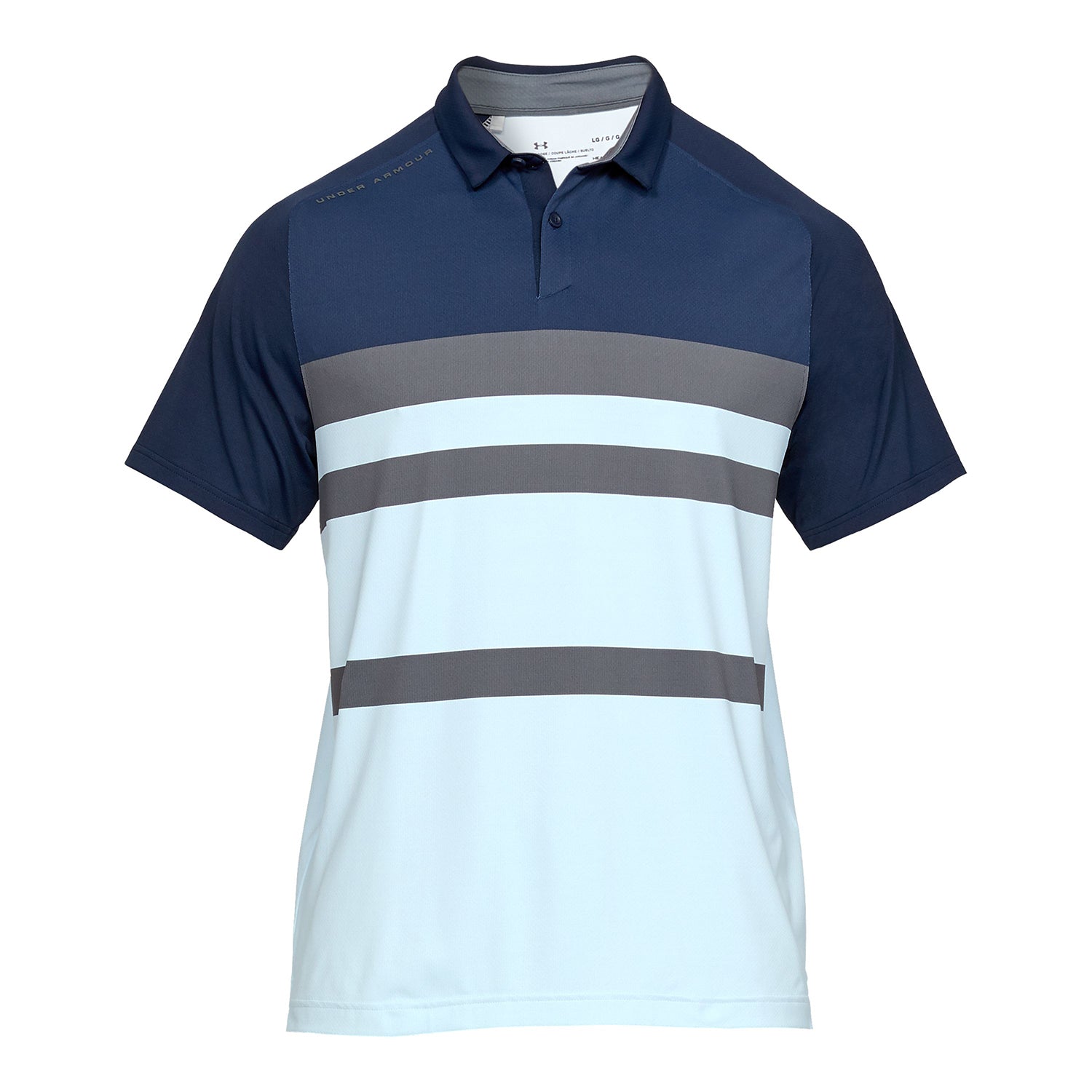 Polera UA Iso-Chill Block para hombre