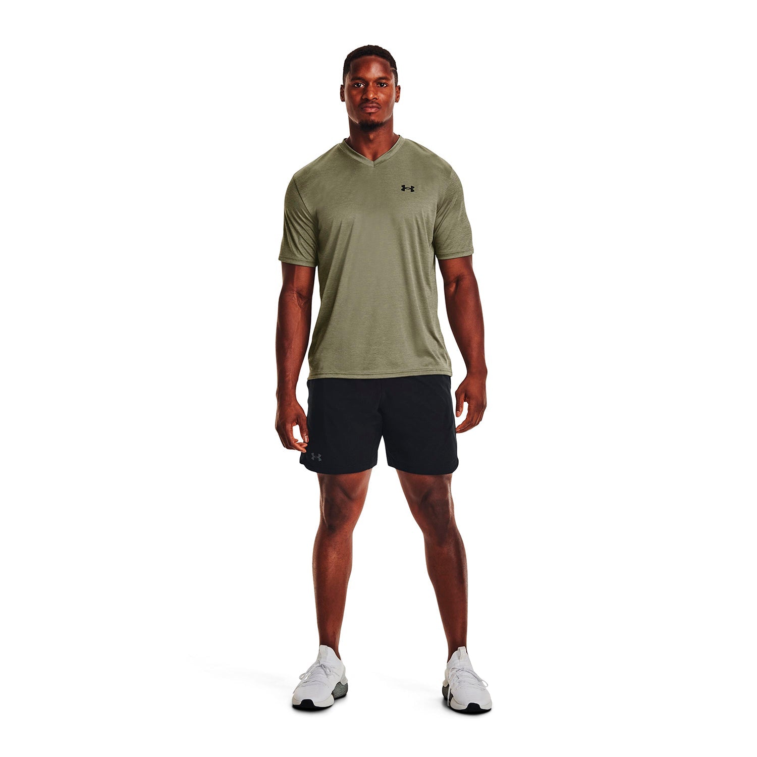 Polera Manga Corta UA Velocity V-neck para Hombre