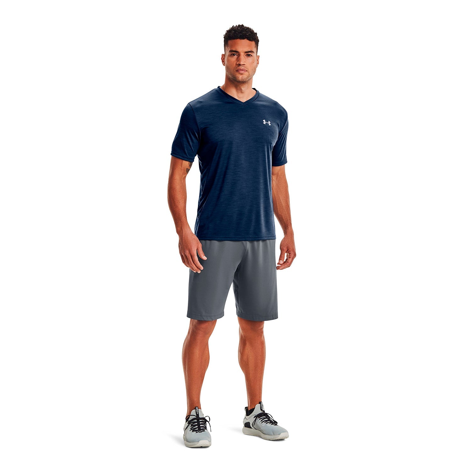 Polera Manga Corta UA Velocity V-neck para Hombre