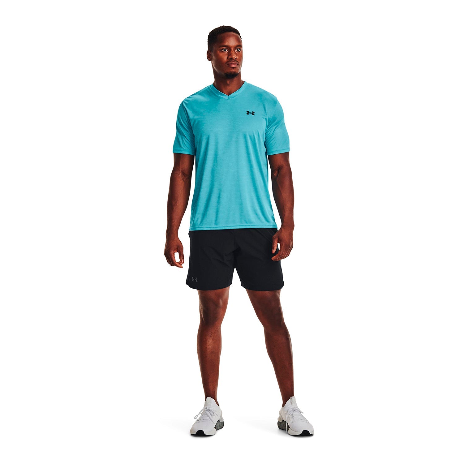 Polera Manga Corta UA Velocity V-neck para Hombre