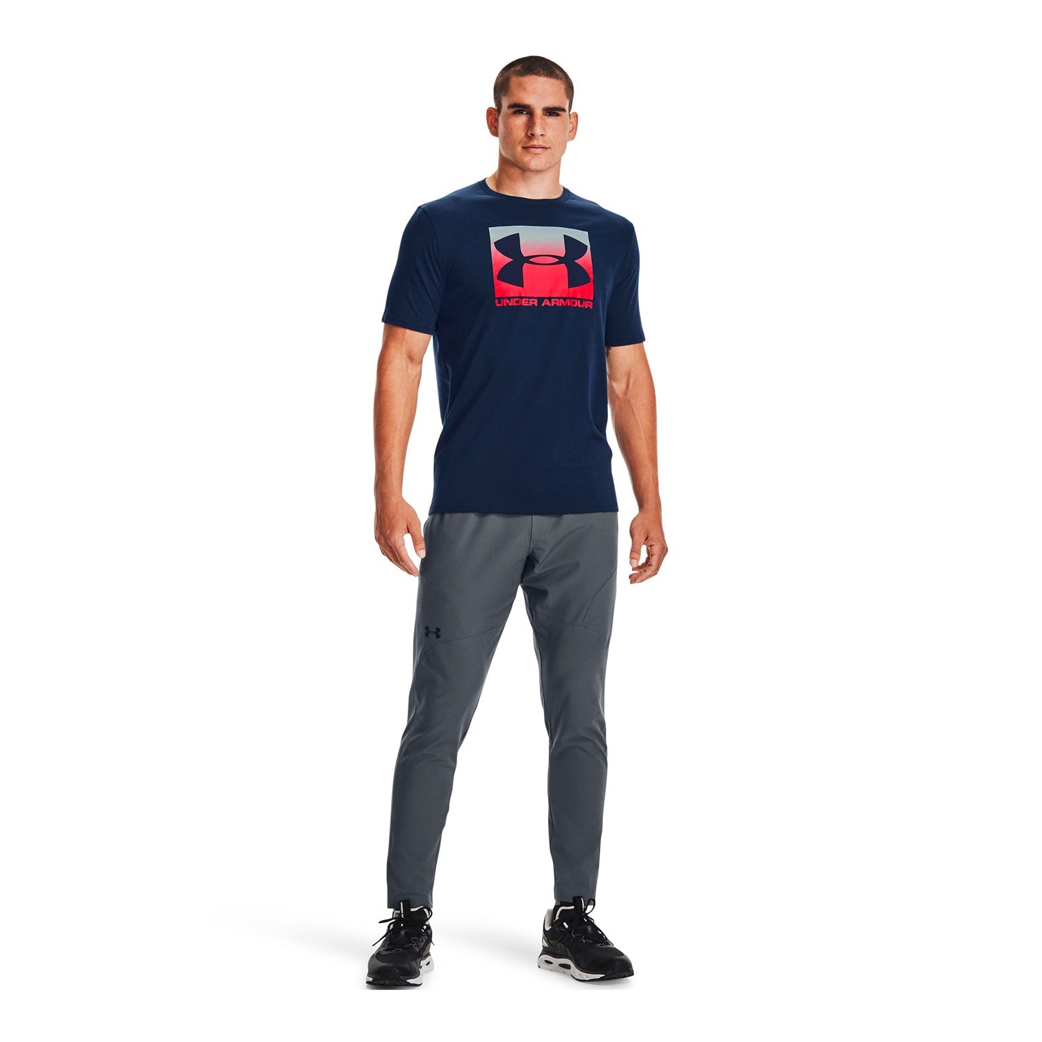 Polera Manga Corta Boxed Sportstyle para Hombre Under Armour