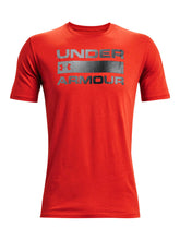 Polera Manga Corta UA Team Issue Wordmark para Hombre