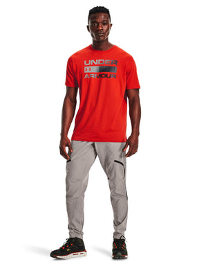 Polera Manga Corta UA Team Issue Wordmark para Hombre