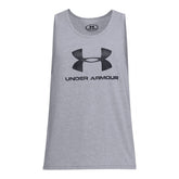 Polera sin mangas Sportstyle Logo para hombre Under Armour