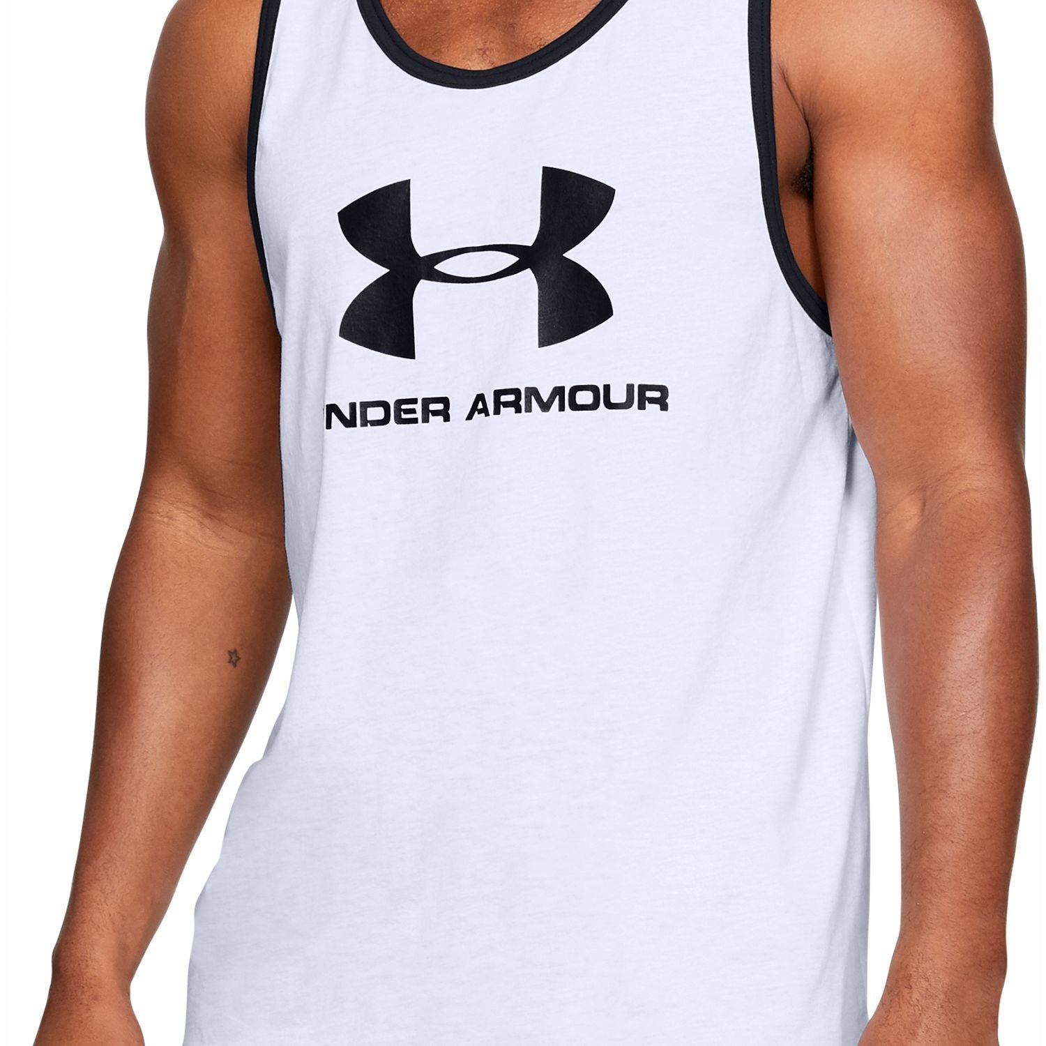 Polera sin mangas Sportstyle Logo para hombre Under Armour
