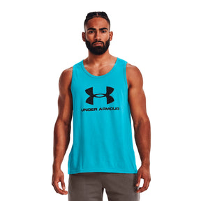 Polera sin mangas Sportstyle Logo para hombre Under Armour