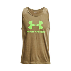 Polera sin mangas Sportstyle Logo para hombre Under Armour