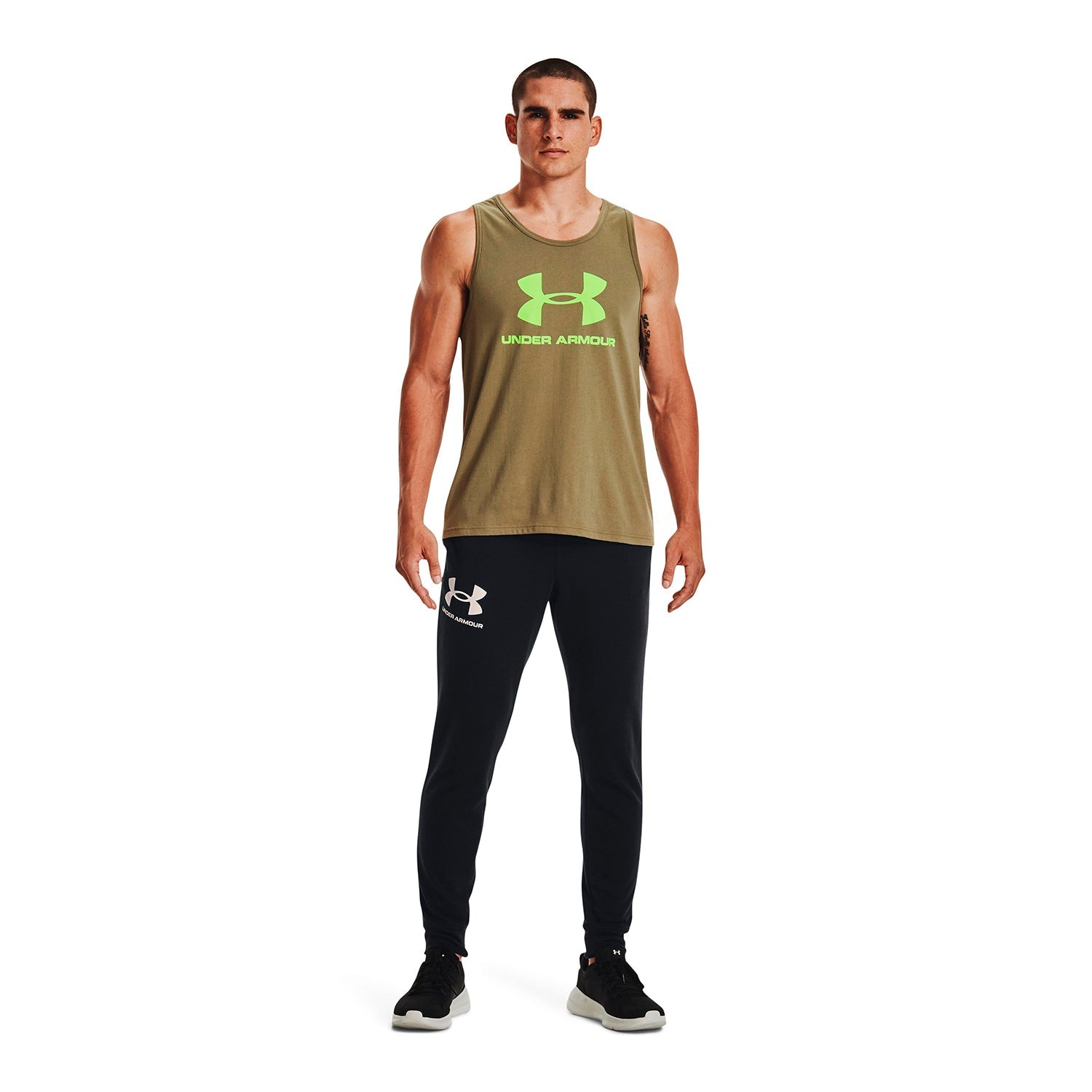Polera sin mangas Sportstyle Logo para hombre Under Armour