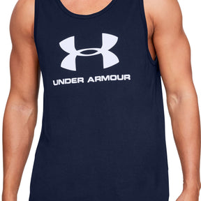 Polera sin mangas Sportstyle Logo para hombre Under Armour