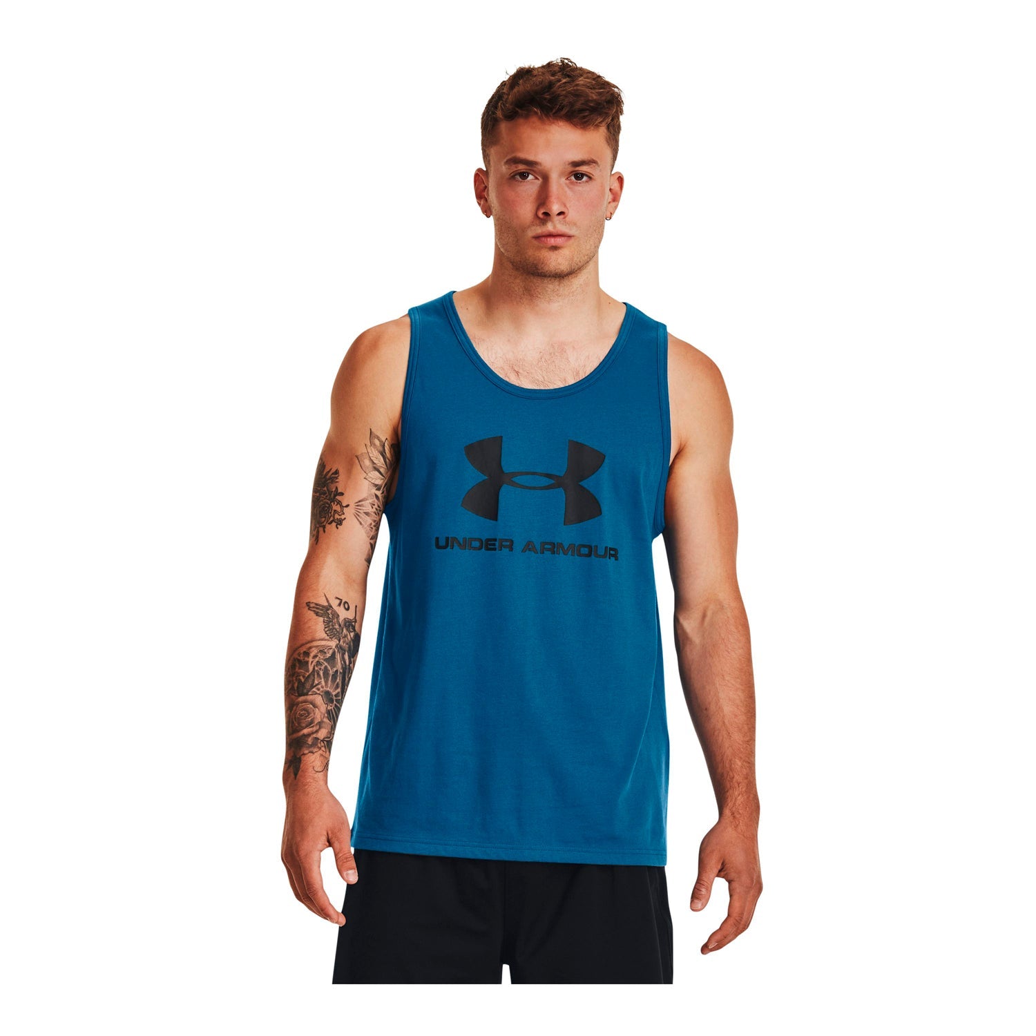 Polera sin mangas Sportstyle Logo para hombre Under Armour