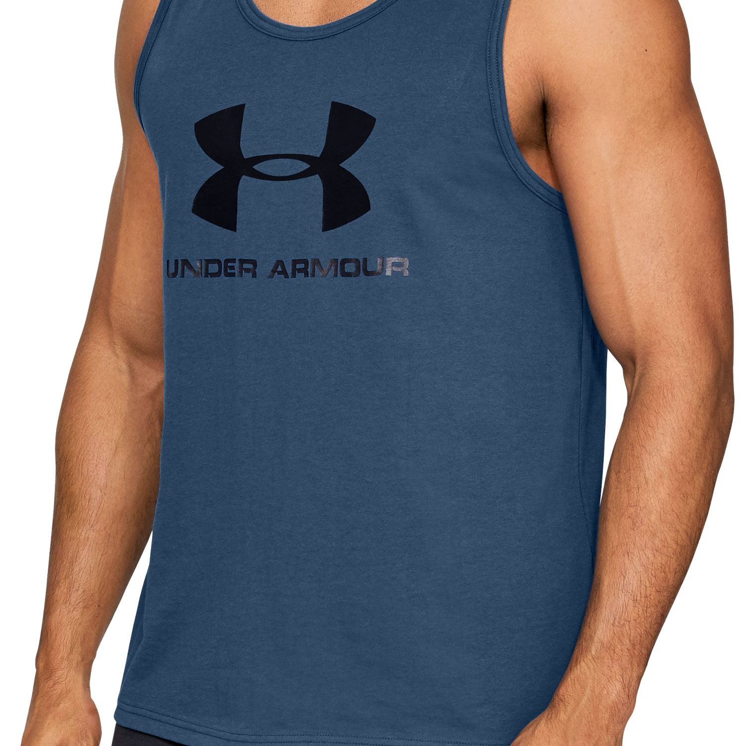Polera sin mangas Sportstyle Logo para hombre Under Armour