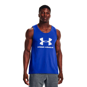 Polera sin mangas Sportstyle Logo para hombre Under Armour