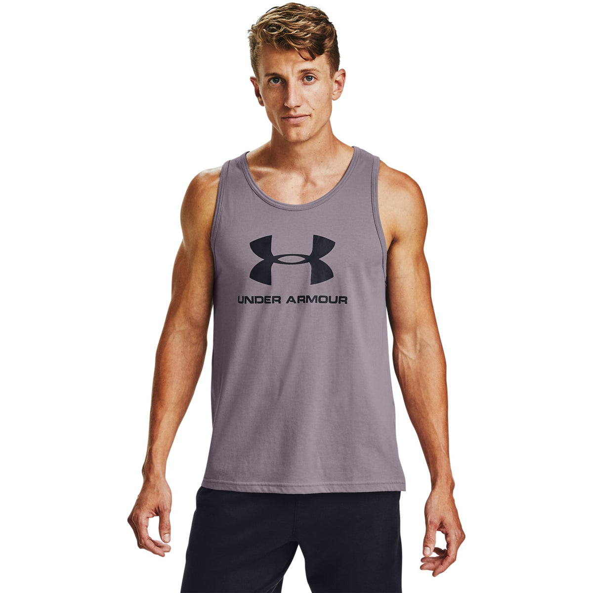 Polera sin mangas Sportstyle Logo para hombre Under Armour