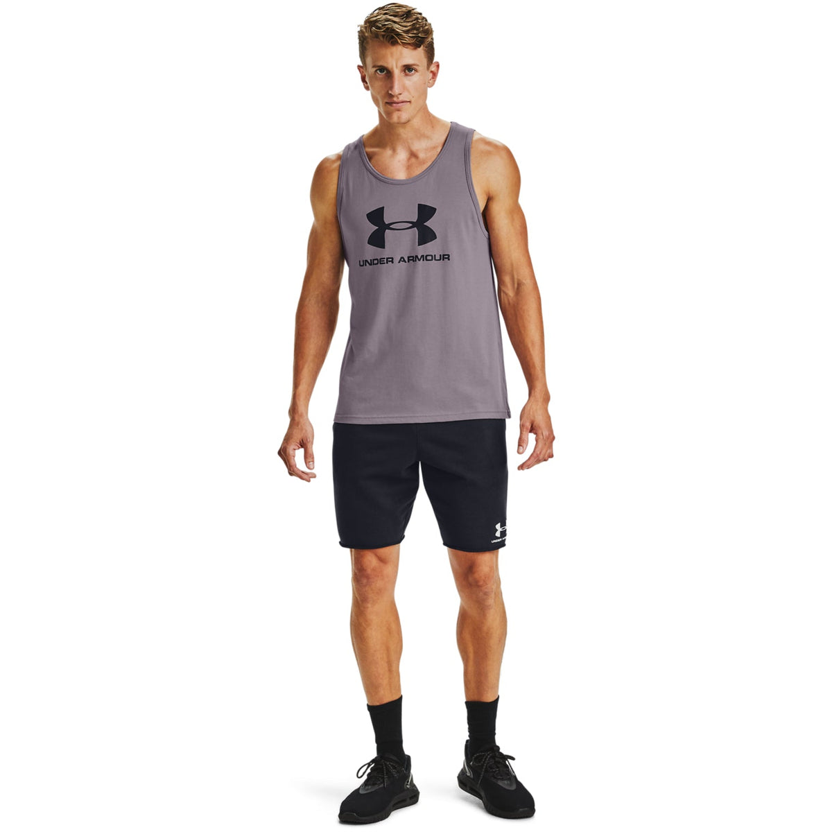 Polera sin mangas Sportstyle Logo para hombre Under Armour