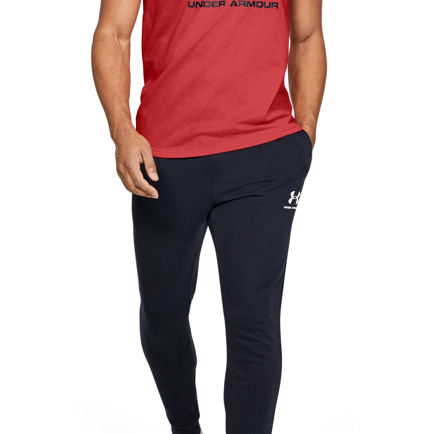 Polera sin mangas Sportstyle Logo para hombre Under Armour