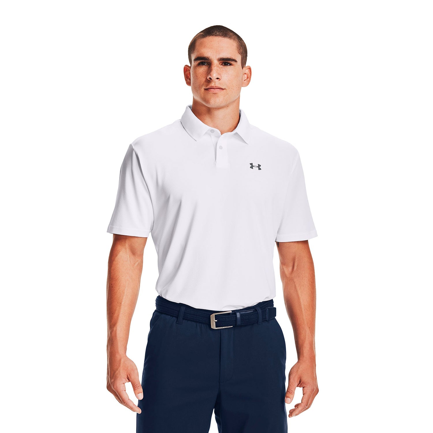 Polera Polo Texturizada UA Performance para Hombre