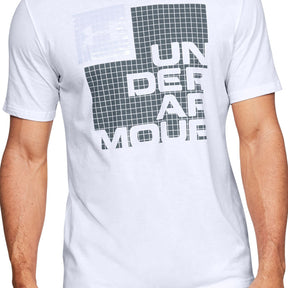 Polera manga corta UA Grid para hombre